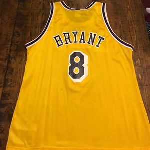 Kobe Bean Bryant Vintage Rookie Champion Jersey #8